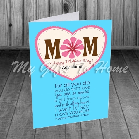 Mothers Day Card 1