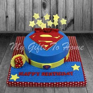 Superman Cake