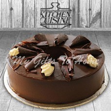Dark Chocolate Cake From Kitchen Cuisine