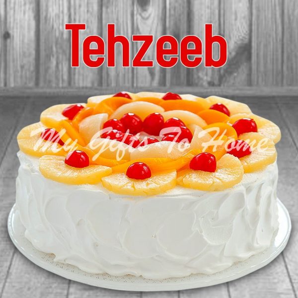 Fruit Cocktail Cake From Tehzeeb Bakery