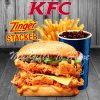 KFC Zinger Stacker Combo Meal