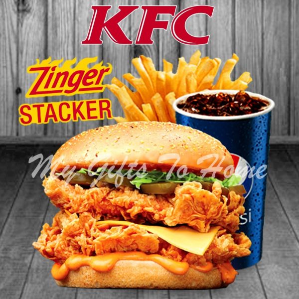 KFC Zinger Stacker Combo Meal