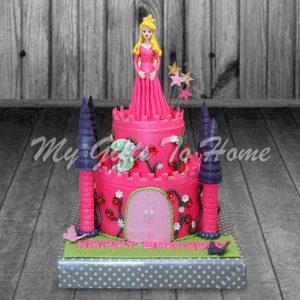 princess castle Cake