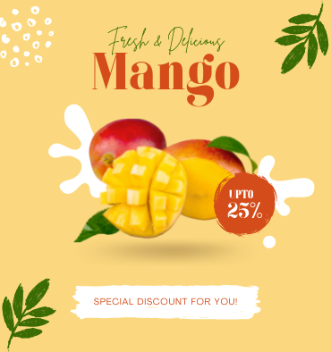 Fresh & Delicious Mango Instagram Post